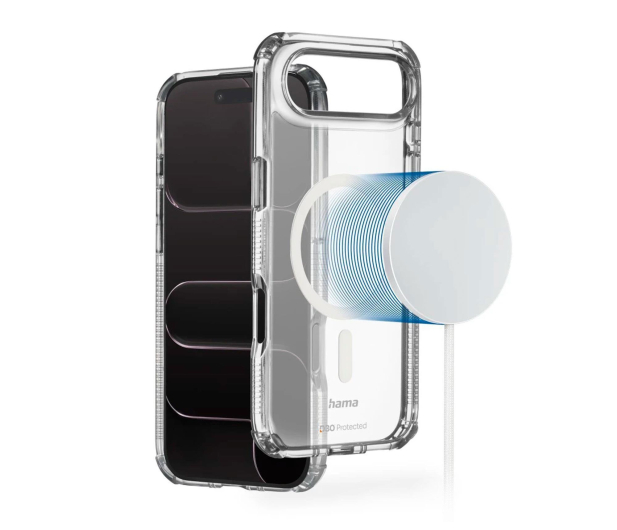 Hama FUTERAŁ GSM DO IPHONE 17 AIR EXTREME PROTECT, PRZEZROCZYSTY - 1484738 - zdjęcie 4